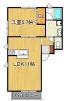 物件の間取り画像