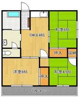 松本ビルの間取り