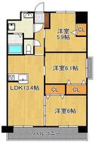 物件の間取り画像