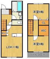 EMIREA日明Ⅰ棟の間取り