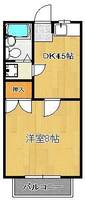 ステーションハイツⅡの間取り