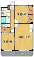 物件の間取り画像
