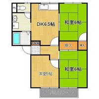 グリーンコーポはぶの間取り