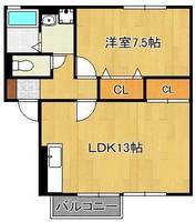 物件の間取り画像