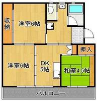 物件の間取り画像