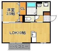 ステラコート壱番館 B棟の間取り