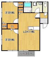 物件の間取り画像