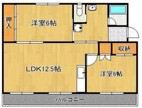 物件の間取り画像
