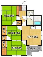 市瀬ビルの間取り