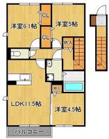 物件の間取り画像