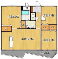 物件の間取り画像