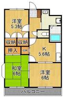 物件の間取り画像