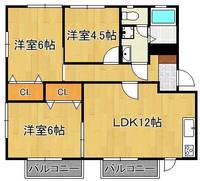 物件の間取り画像