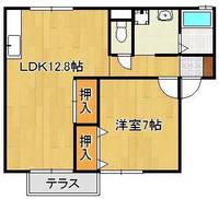 セジュールさなえの間取り