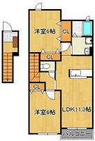 物件の間取り画像