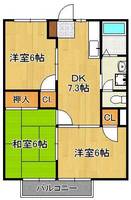 物件の間取り画像