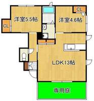 物件の間取り画像