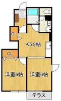 物件の間取り画像