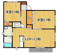 物件の間取り画像