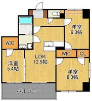 物件の間取り画像