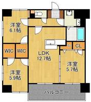 物件の間取り画像