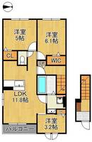 物件の間取り画像