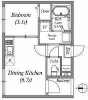 Tea Pavilion102の間取り