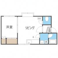 ホワイトコートカヤ12203の間取り