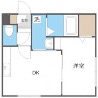 カステル美園の間取り