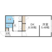 ゼスティ医大前の間取り