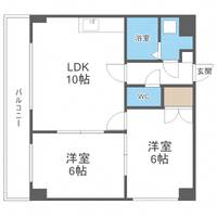 プログレスシティ菊水の間取り
