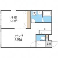 ステージノア東札幌207の間取り