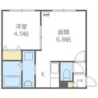 BACHICOI2(バチコイ2)203の間取り