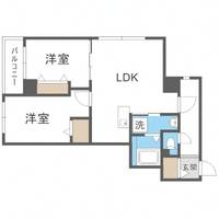 カサヴェルデ平岸の間取り
