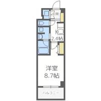 ホーリーフォート南平岸の間取り