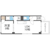 オーチャード・プラザ205の間取り