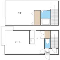 ラピス澄川104の間取り