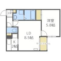 物件の間取り画像