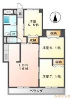 第2名昭ビルの間取り