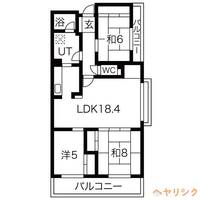 物件の間取り画像