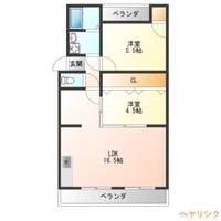 物件の間取り画像
