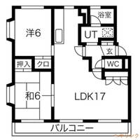 物件の間取り画像