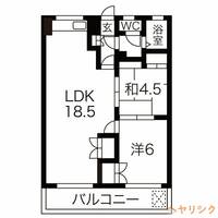 物件の間取り画像