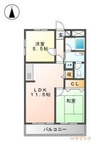 メゾンドゥフォレの間取り