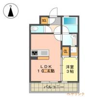 物件の間取り画像