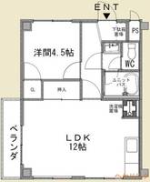 物件の間取り画像