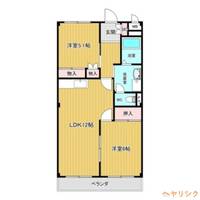 物件の間取り画像