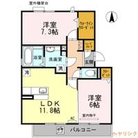 物件の間取り画像