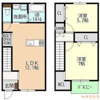 物件の間取り画像