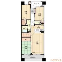 パークシティ星ヶ丘ガーデンコートの間取り